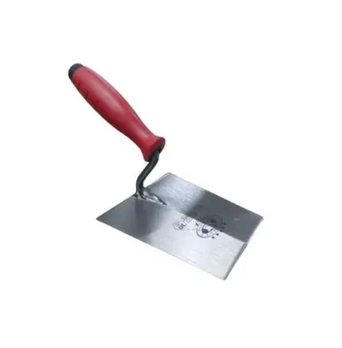 Купить Кельма трапециевидная широкая, пружинная сталь, двухкомпонентная ручка, 140 мм, Olejnik в интернет-магазине Akvilon.kz