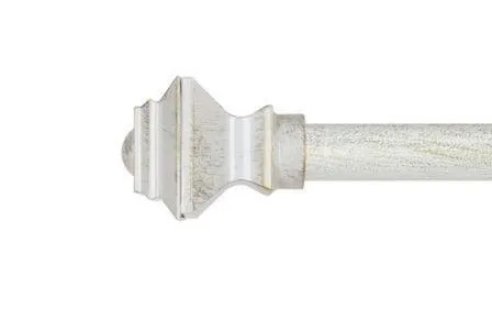 Купить Наконечник БОСТОН белое золото D25 (1шт) в интернет-магазине Akvilon.kz