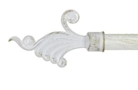 Купить Наконечник ВЕРДИ белое золото D25 (1шт) в интернет-магазине Akvilon.kz