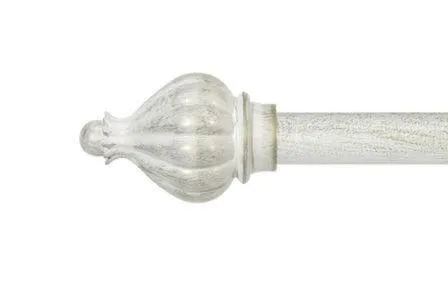 Купить Наконечник ТАЙ белое золото D25 (1шт) в интернет-магазине Akvilon.kz