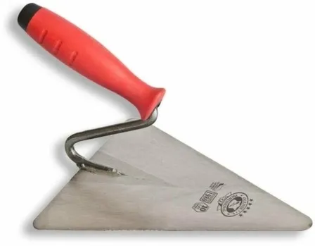 Купить Кельма треугольная, пружинная сталь, двухкомпонентная ручка, 210 мм, Olejnik в интернет-магазине Akvilon.kz