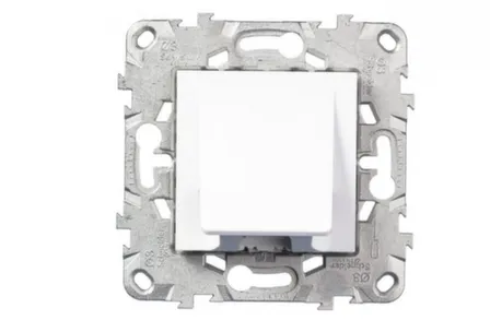 Купить Белый вывод кабеля 16А Unica Studio в интернет-магазине Akvilon.kz