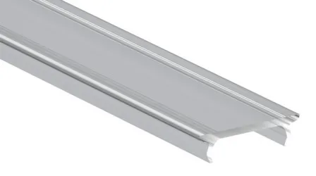 Купить Вставка в плинтус 17x2500мм для светодиодной ленты, Rico Leo в интернет-магазине Akvilon.kz