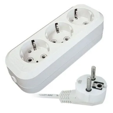 Купить Удлинитель 3x3м 13А с заземлением UNIVersal в интернет-магазине Akvilon.kz