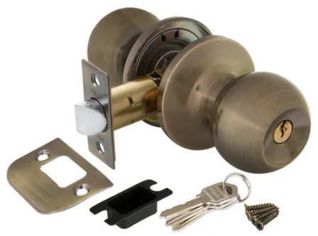 Купить Защелка межкомнатная 6072 ключ-фиксатор Punto Бронза в интернет-магазине Akvilon.kz