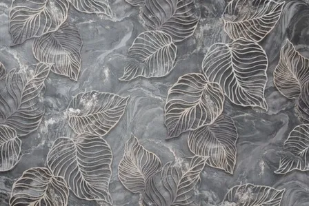 Купить Обои виниловые на флизелиновой основе, Стэлла, графит, 1,06x10 м, Артекс в интернет-магазине Akvilon.kz