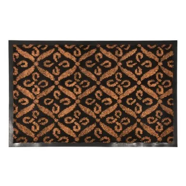 Купить Коврик влаговпитывающий Hall, коричневый, 50x80 см, Vortex в интернет-магазине Akvilon.kz