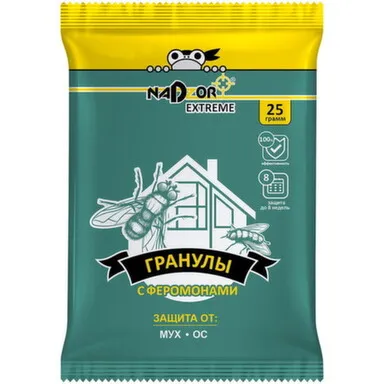 Купить Гранулы от мух Extreme с феромонами, 25 гр, Nadzor в интернет-магазине Akvilon.kz