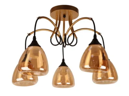 Купить Люстра Каскад Е27x5x60 Вт - 15 м2 в интернет-магазине Akvilon.kz