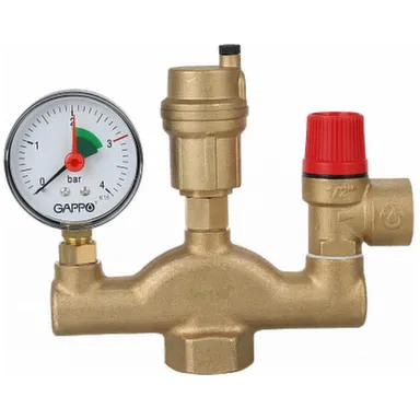 Группа безопасности котла 1″ Gappo в интернет-магазине Akvilon.kz