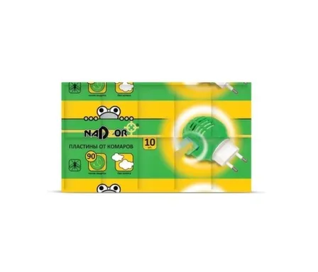 Купить Пластины от комаров, без запаха, 10 шт, Nadzor в интернет-магазине Akvilon.kz
