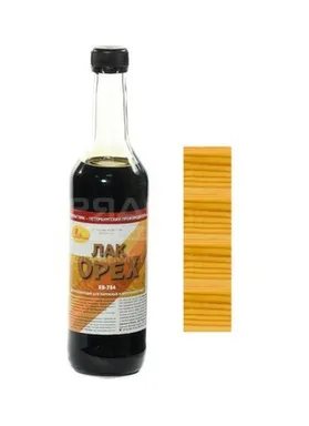 Купить Лак ХВ-784 Новбытхим быстросохнущий 0,5 л Орех в интернет-магазине Akvilon.kz