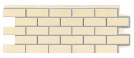 Купить Панель фасадная Состаренный кирпич 995x390 мм шампань в интернет-магазине Akvilon.kz