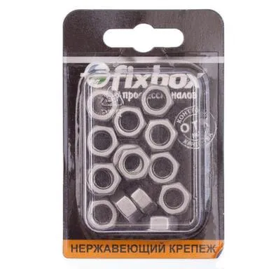 Купить Гайка нерж. DIN 934 М 8 (15 шт), Стройбат в интернет-магазине Akvilon.kz