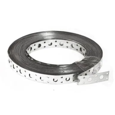 Купить Лента монтажная перфорир.20x0,55 (белый цинк упак (25 м)), Стройбат в интернет-магазине Akvilon.kz