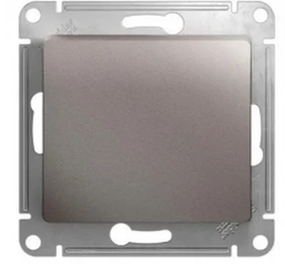 Купить Выключатель 1-клавишный Schneider Electric Glossa Платина в интернет-магазине Akvilon.kz