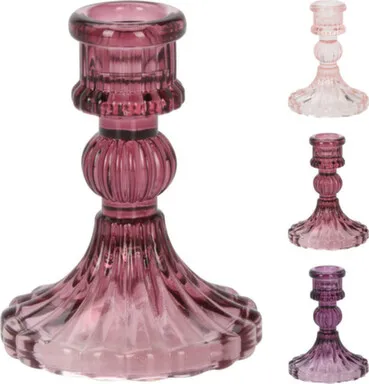 Купить Подсвечник, 8x8x10 см, в ассортименте, Koopman в интернет-магазине Akvilon.kz