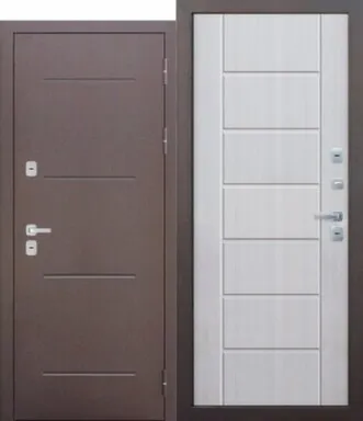 Купить Дверь металлическая 11см ISOTERMA (медь) Астана милки Феррони 960 Левое в интернет-магазине Akvilon.kz