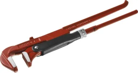 Купить Ключ трубный рычажный №0, Ø1", L 330 мм, кованый, с прямыми губками, ЗУБР в интернет-магазине Akvilon.kz