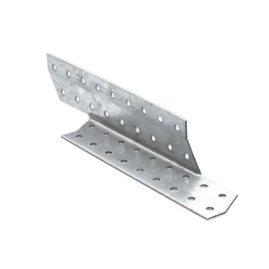 Купить Держатель балки левый, белый цинк, 32x32x250x2 мм, 1 шт, Стройбат в интернет-магазине Akvilon.kz