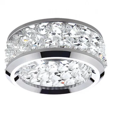 Купить Светильник MR16 встраиваемый/GU10 ONORA GRANDE хром/прозрачный Lightstar в интернет-магазине Akvilon.kz