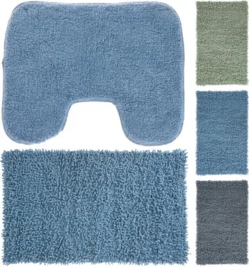 Купить Коврики для ванной комнаты 50x70 см и 40x50 см, 2 шт, в ассортименте, Koopman в интернет-магазине Akvilon.kz