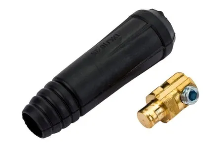 Купить Разъем сварочный 10-25 мм2 DX25 (папа) Solaris в интернет-магазине Akvilon.kz