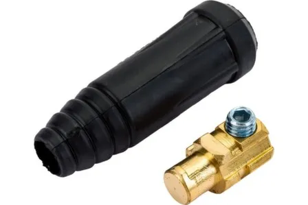 Купить Разъем сварочный 35-50 мм2 DX50 (папа) Solaris в интернет-магазине Akvilon.kz