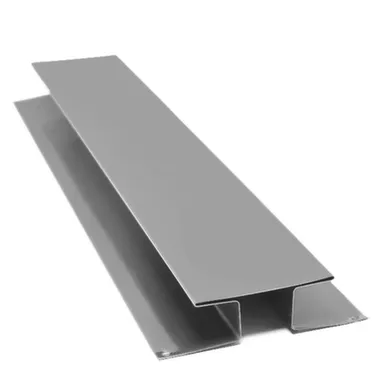 Купить Планка стыковочная сложная 75x3000 мм темно серый в интернет-магазине Akvilon.kz