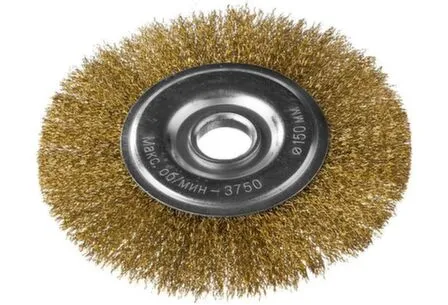 Купить Щетка для УШМ 125 мм, "Плоская", Mirax в интернет-магазине Akvilon.kz