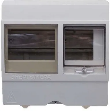 Купить Щит пластиковый навесной Энергомера 4 модуля в интернет-магазине Akvilon.kz