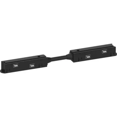 Купить Соединитель-коннектор для низковольтного шинопровода, черный в интернет-магазине Akvilon.kz