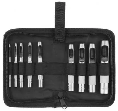 Купить Набор пробойников для кожи, 9 предметов, Ø от 2 до 13 мм, ЗУБР в интернет-магазине Akvilon.kz