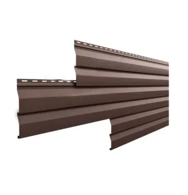 Купить Металлосайдинг Корабельная доска 0,45x6000x260 мм (1,56м2) шоколад МеталлПрофиль в интернет-магазине Akvilon.kz