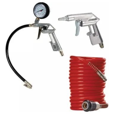 Купить Набор аксессуаров для накачки шин. 3 предмета Druckluftset 3-tlg Einhell в интернет-магазине Akvilon.kz