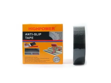 Противоскользящая лента чёрная 50 мм × 18 м в интернет-магазине Akvilon.kz