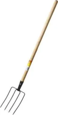 Купить Вилы кованые навозные с черенком 180x300x1330 мм, Grinda в интернет-магазине Akvilon.kz