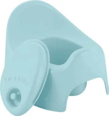 Купить Горшок детский Follow Me с крышкой голубое облачко, Plast Team в интернет-магазине Akvilon.kz