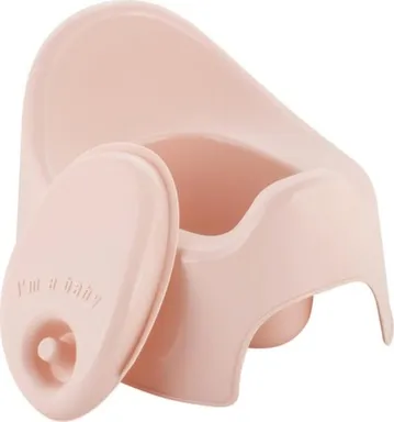 Купить Горшок детский Follow Me с крышкой розовый зефир, Plast Team в интернет-магазине Akvilon.kz