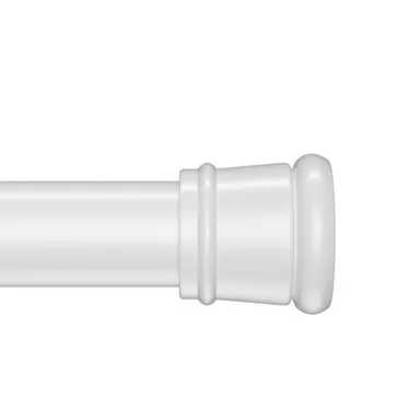 Купить Карниз для ванной комнаты, белый, 110-200 см, Iddis в интернет-магазине Akvilon.kz