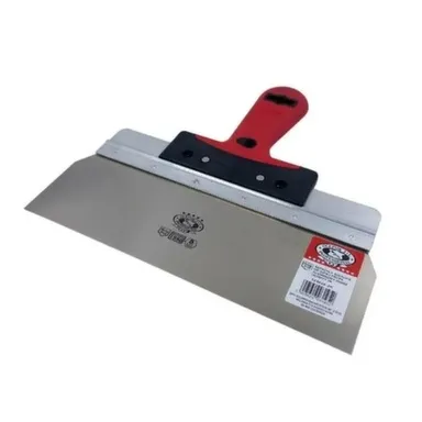 Купить Шпатель фасадный широкий из нержавеющей стали, двухкомпонентная ручка, 380x100 мм, Olejnik в интернет-магазине Akvilon.kz