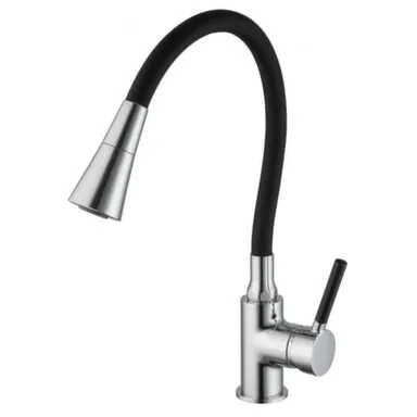 Купить Смеситель для кухни с высоким гибким изливом, Frap в интернет-магазине Akvilon.kz