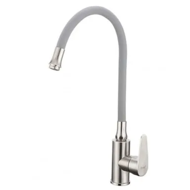 Купить Смеситель для кухни с высоким гибким изливом, Frap в интернет-магазине Akvilon.kz