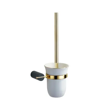 Купить Ёршик для унитаза черный/золото, Vilonty в интернет-магазине Akvilon.kz