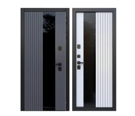 Купить Дверь металлическая Termo 5 Light LUXOR Левое 960 в интернет-магазине Akvilon.kz