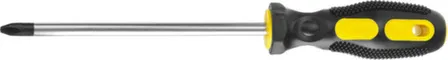 Купить Отвертка крестовая, с магнитным наконечником, PH3x150 мм, двухкомпонентная рукоятка, высокоточный шлиц, STAYER в интернет-магазине Akvilon.kz