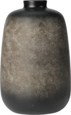 Купить Ваза декоративная 12,8x12,8x20,5 см коричневая, Koopman в интернет-магазине Akvilon.kz