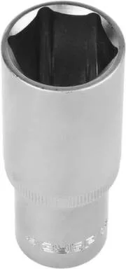 Купить Головка торцовая удлиненная, 1/2", 22 мм, хроматированное покрытие, ЗУБР в интернет-магазине Akvilon.kz