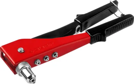 Купить Заклепочник поворотный, 90-180°, для вытяжных заклепок (сталь, алюминий) Ø2,4-4,8 мм, ЗУБР в интернет-магазине Akvilon.kz