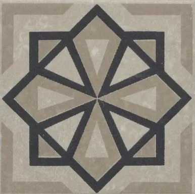 Купить Вставка Касабланка, светло-серый, 9,8x9,8 см, Kerama Marazzi в интернет-магазине Akvilon.kz